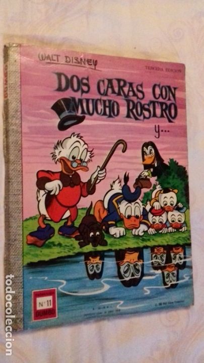 Tebeos: COMIC DISNEY DUMBO ERSA 11 DOS CARAS CON MUCHO ROSTRO - Foto 1