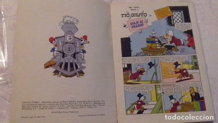 Tebeos: COMIC DISNEY DUMBO ERSA 97 VIAJE AL PASADO - Foto 2