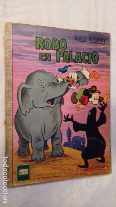 Tebeos: COMIC DISNEY DUMBO ERSA 47 ROBO EN PALACIO - Foto 1