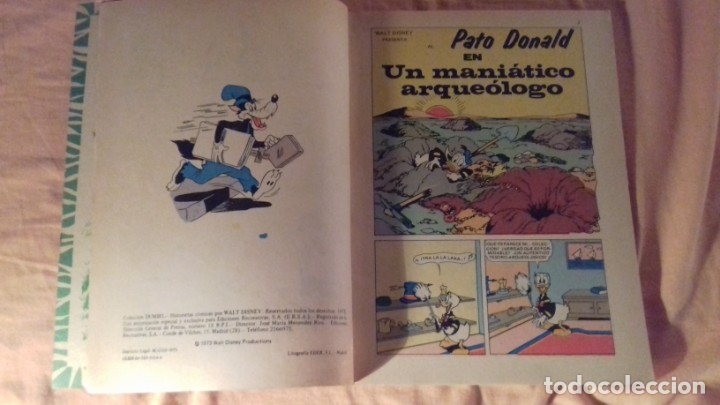 Tebeos: COMIC DUMBO ERSA 76 UN MANIATICO ARQUEOLOGO - Foto 2