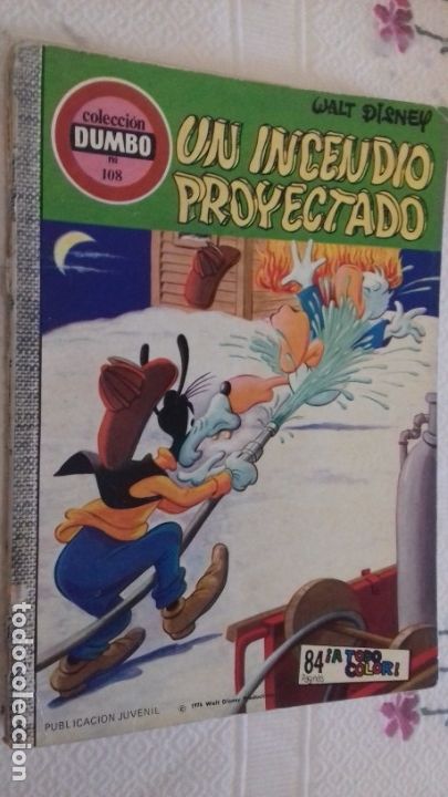 Tebeos: COMIC DUMBO ERSA 108 UN INCENDIO PROYECTADO - Foto 2
