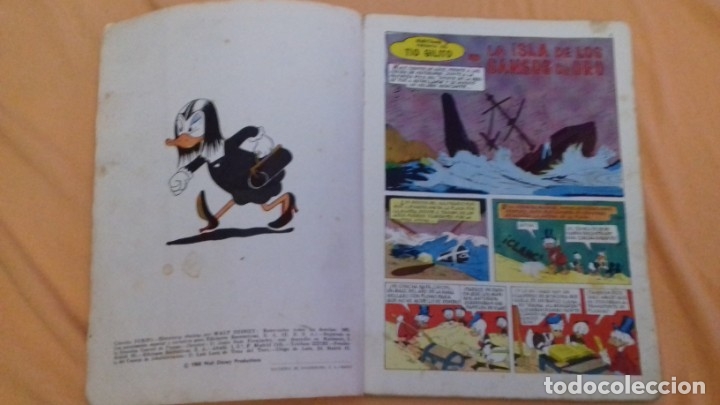 Tebeos: COMIC DISNEY DUMBO ERSA 1 LA ISLA DE LOS GANSOS DE ORO SIN TAPAS - Foto 2