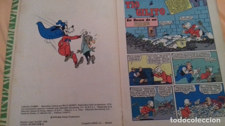Tebeos: COMIC DISNEY DUMBO ERSA 94 EN BUSCA DE UN PARAISO - Foto 2