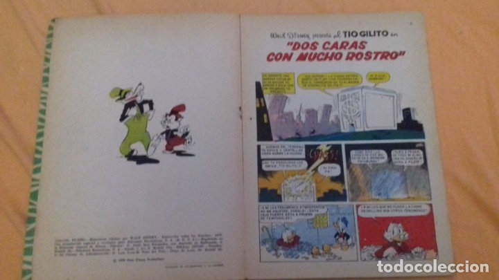 Tebeos: COMIC DISNEY DUMBO ERSA 11 DOS CARAS CON MUCHO ROSTRO - Foto 2