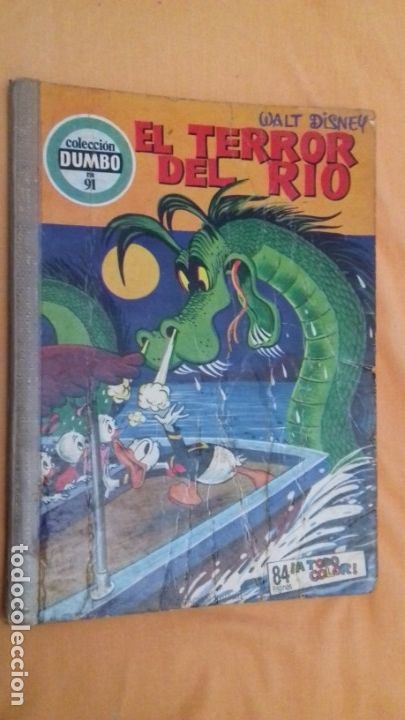Tebeos: COMIC DISNEY DUMBO ERSA 91 EL TERROR DEL RIO - Foto 1
