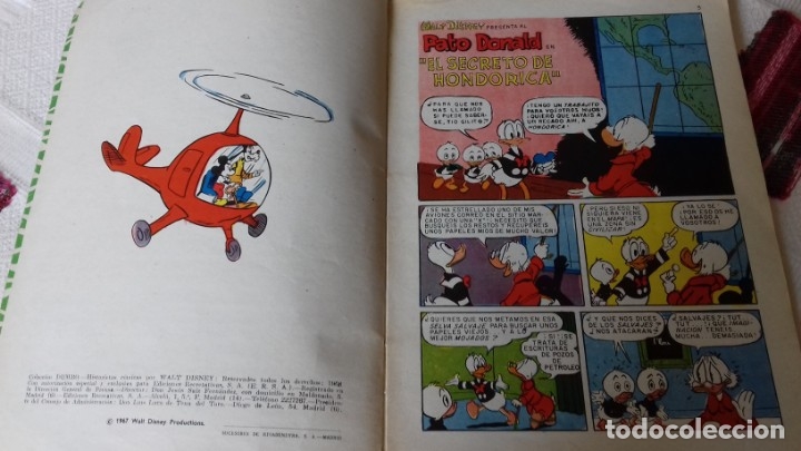 Tebeos: COMIC DISNEY DUMBO ERSA 29 EL SECRETO DE HONDORICA - Foto 3