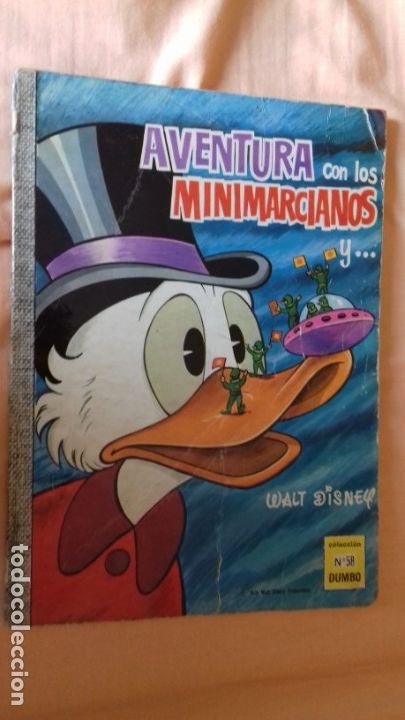 Tebeos: COMIC DISNEY DUMBO ERSA 58 AVENTURA CON LOS MINIMARCIANOS - Foto 1