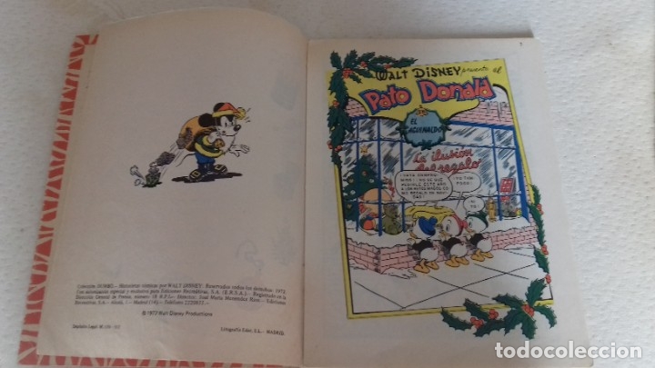 Tebeos: COMIC DUMBO ERSA DISNEY 28 EL AGUINALDO - Foto 2