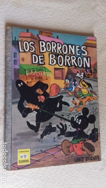 Tebeos: COMIC DUMBO ERSA DISNEY 21 LOS BORRONES DE BORRON - Foto 1
