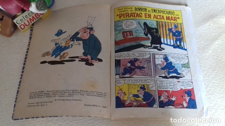 Tebeos: COMIC DUMBO ERSA DISNEY 17 PIRATAS EN ALTA MAR - Foto 1