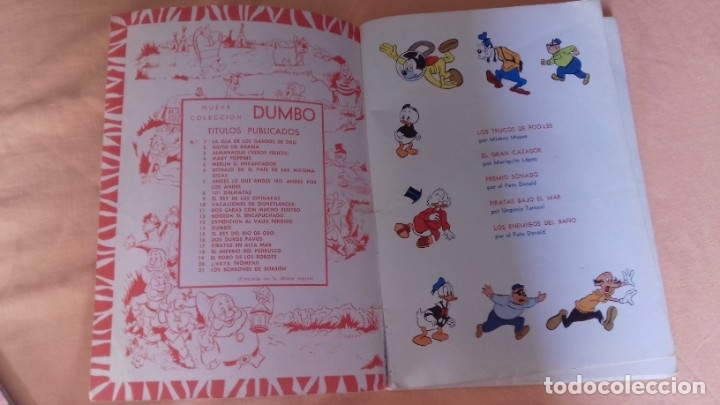 Tebeos: COMIC DUMBO ERSA DISNEY  42 A HACHAZO LIMPIO - Foto 3