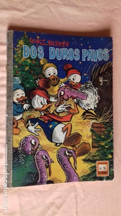 Tebeos: COMIC DUMBO ERSA DISNEY 16 DOS DUROS PAVOS - Foto 1