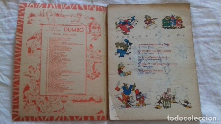 Tebeos: COMIC DUMBO ERSA DISNEY 108 UN INCENDIO PROYECTADO - Foto 2
