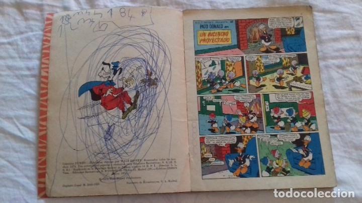 Tebeos: COMIC DUMBO ERSA DISNEY 108 UN INCENDIO PROYECTADO - Foto 3