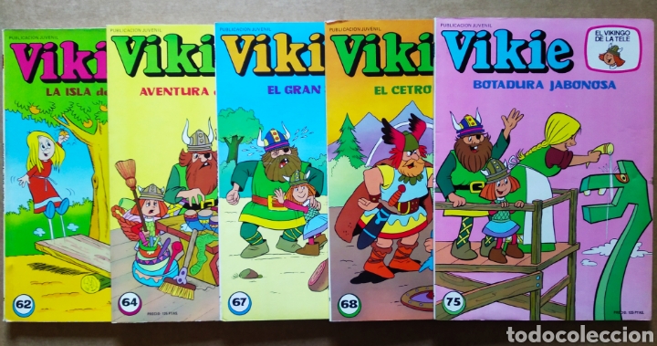 Lote Vikie El Vikingo De La Tele Numeros 61 6 Comprar Tebeos