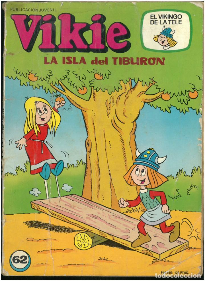 Tebeos: VIKIE N&ordm; 62. LA ISLA DEL TIBURON. ERSA 1982. C-15 - Foto 1