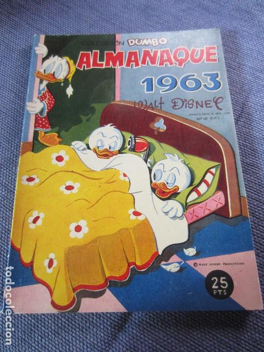 COLECCION DUMBO-ALMANAQUE 1963- ERSA (Tebeos y Comics - Ersa)