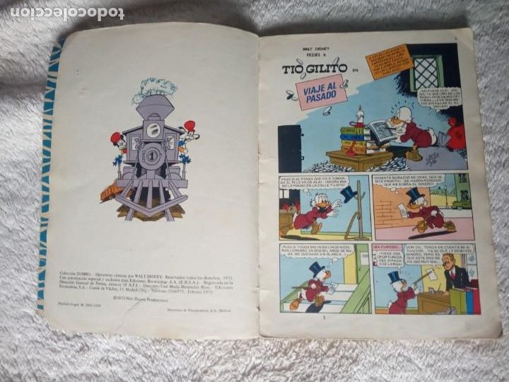Tebeos: COMIC DUMBO ERSA DISNEY 97 VIAJE AL PASADO - Foto 3