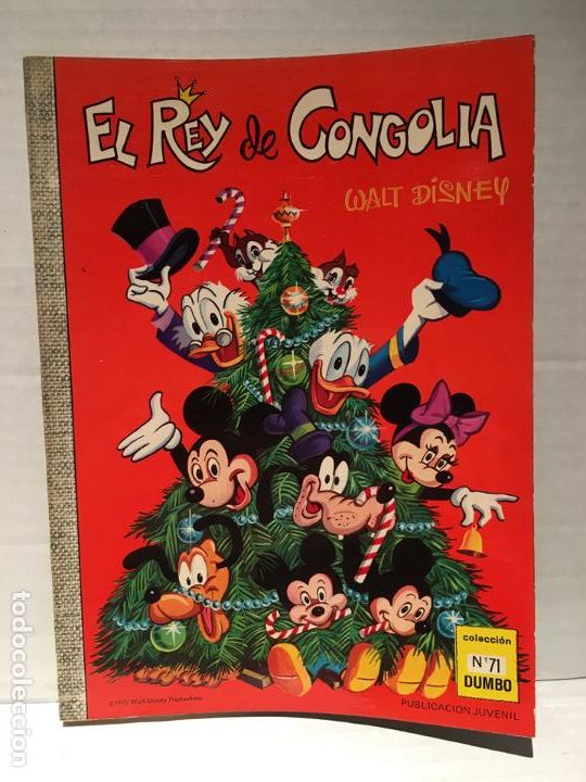 Tebeos: COMIC DUMBO ERSA 71 ALMANAQUE 1975 EL REY DE CONGOLIA - Foto 1