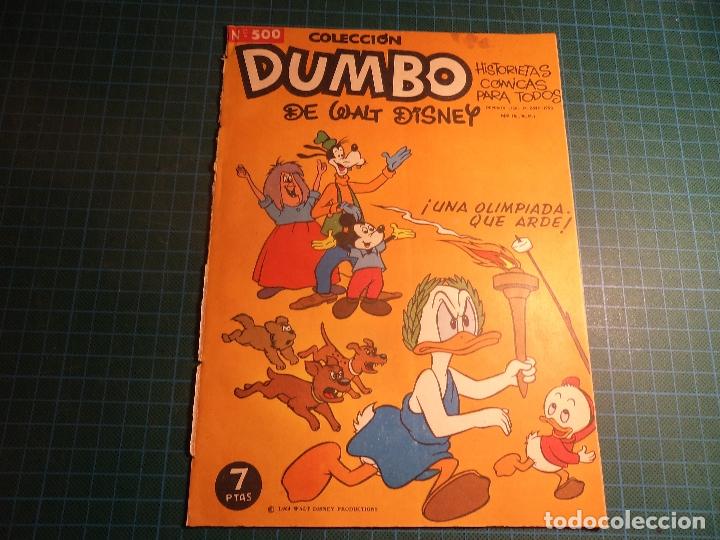 Tebeos: dumbo. n&deg; 500. ersa. procede de encuadernacion. - Foto 1