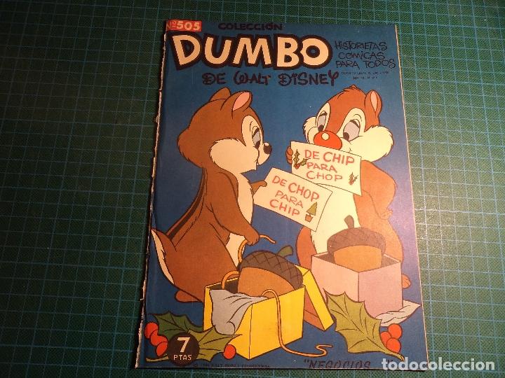 Tebeos: dumbo. n&deg; 505. ersa. procede de encuadernacion. - Foto 1