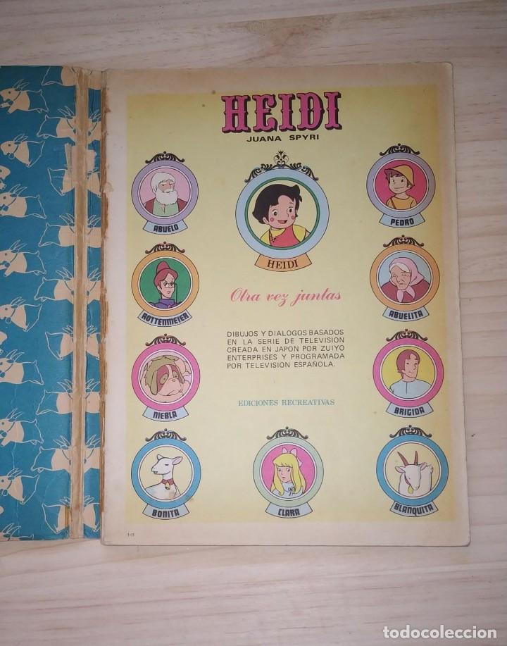 Tebeos: HEIDI, OTRA VEZ JUNTAS. NUMERO 11 - Foto 2
