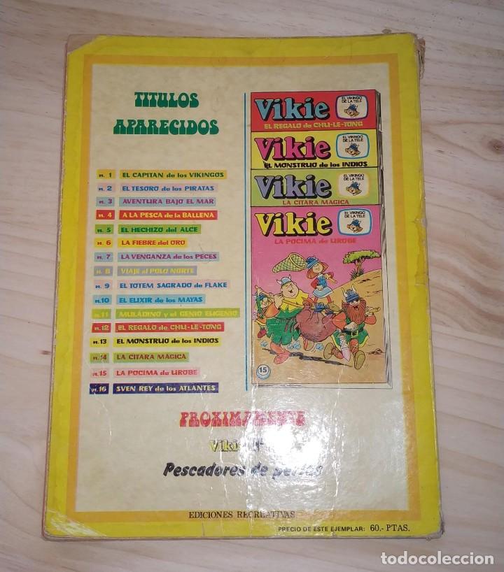 Tebeos: VIKIE, SVEN REY DE LOS ATLANTES. NUMERO 16. - Foto 4