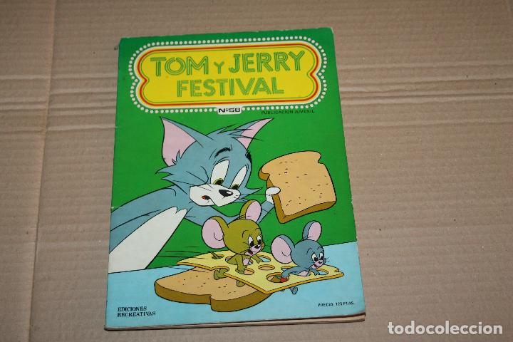Tebeos: TOM Y JERRY N&ordm; 58, EDICIONES RECREATIVAS - Foto 1