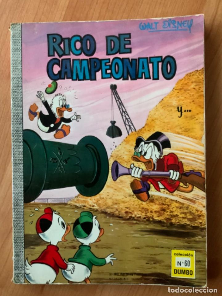 Tebeos: COLECCI&Oacute;N DUMBO N 60  EDICIONES ERSA WALT DISNEY - Foto 1