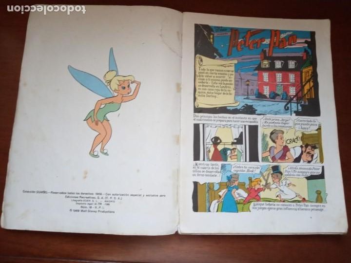 Tebeos: COMIC DUMBO ERSA SIN TAPAS 36 PETER PAN - Foto 3
