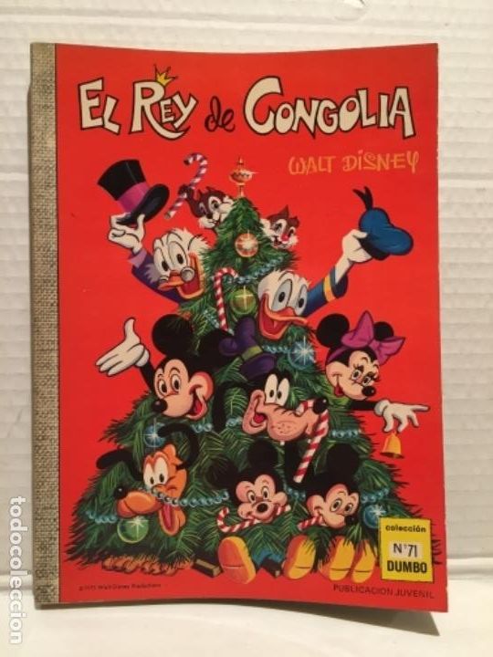 Tebeos: COMIC DUMBO ERSA 71 ALMANAQUE 1975 EL REY DE CONGOLIA - Foto 3