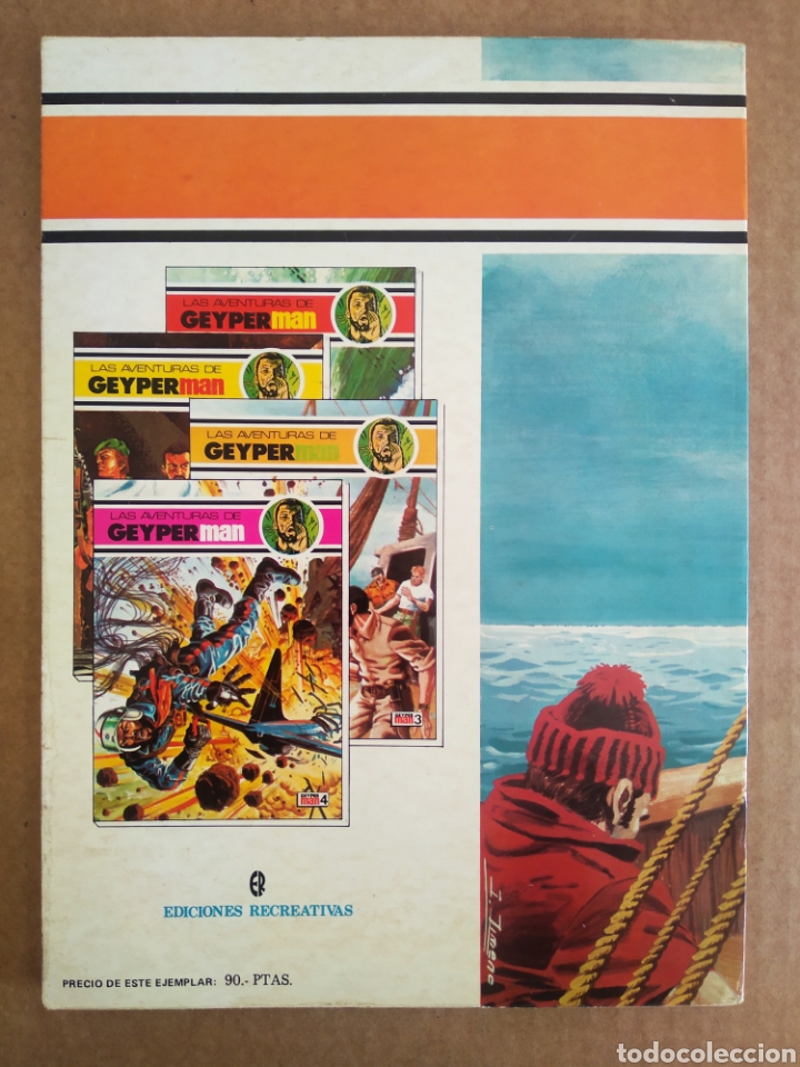 Tebeos: Las Aventuras de Geyperman n&deg;3 (Ediciones Recreativas, 1978). Geyper Man. - Foto 2