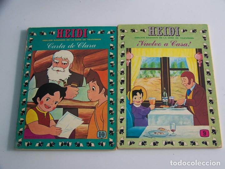 Tebeos: 10 PRIMEROS TOMOS HEIDI ERSA - Foto 4