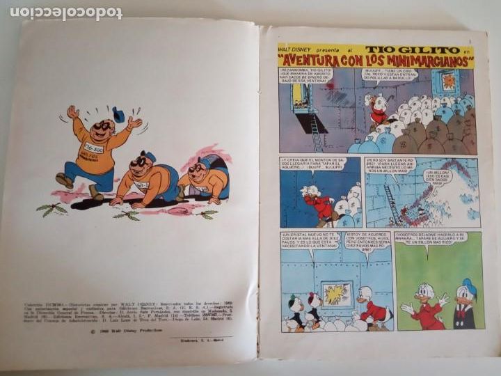 Tebeos: COMIC DUMBO ERSA 58 ALMANAQUE 1970 LOS MINIMARCIANOS - Foto 2