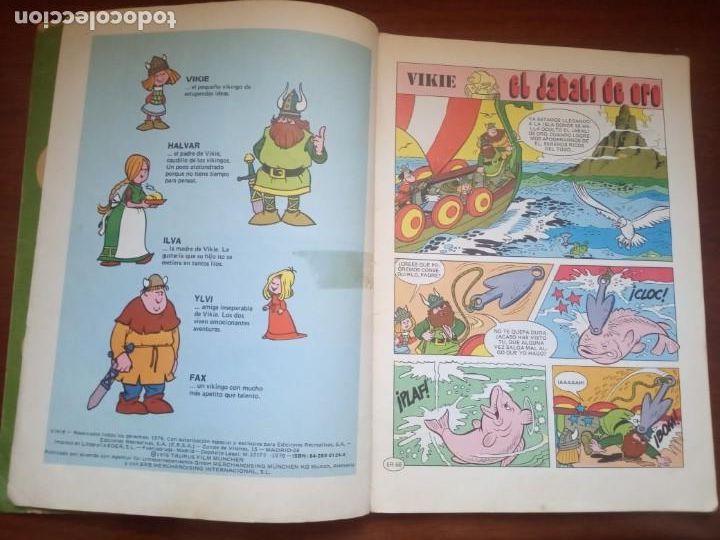 Tebeos: COMIC VIKIE EL VIKINGO 21 EL JABALI DE ORO ERSA - Foto 2