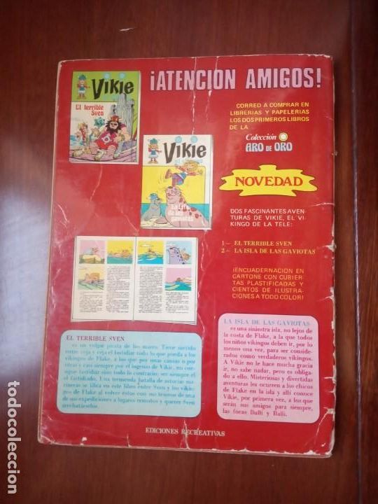 Tebeos: COMIC VIKIE EL VIKINGO 21 EL JABALI DE ORO ERSA - Foto 3