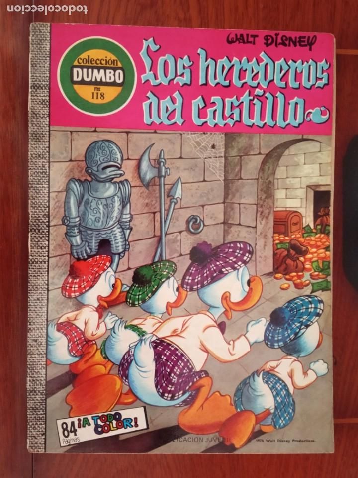 Tebeos: COMICS DUMBO DISNEY ERSA 118 LOS HEREDEROS DEL CASTILLO - Foto 1