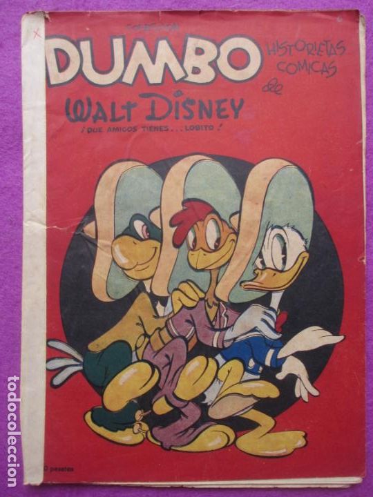 Tebeos: TEBEO DUMBO WALT DISNEY HISTORIETAS COMICAS - Foto 1