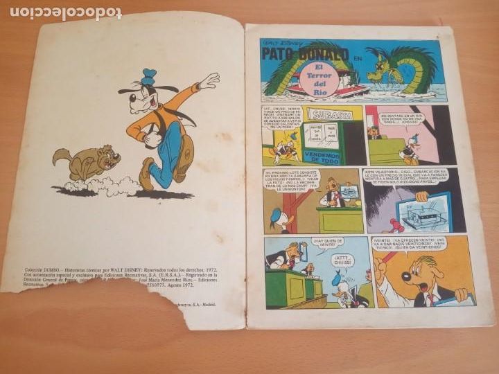 Tebeos: COMIC DUMBO ERSA 91 EL TERROR DEL RIO SIN TAPAS - Foto 2