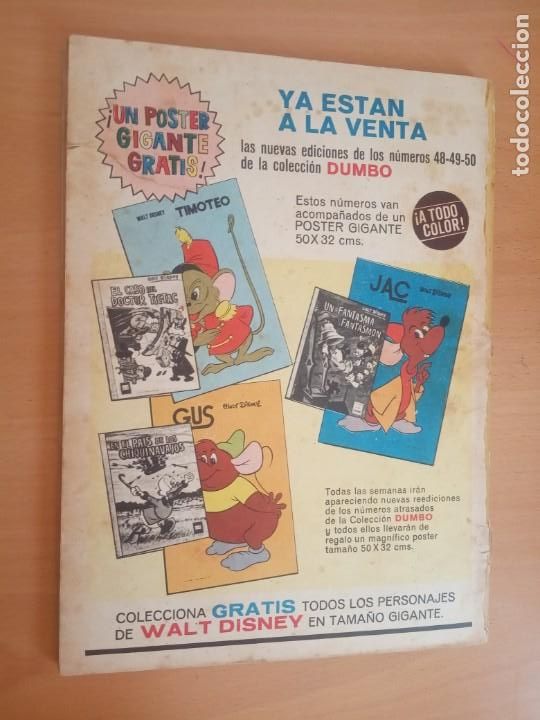 Tebeos: COMIC DUMBO ERSA 91 EL TERROR DEL RIO SIN TAPAS - Foto 3