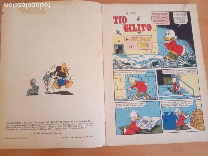 Tebeos: COMIC DUMBO ERSA 92 EL VELLOCINO DE ORO SIN TAPAS - Foto 2