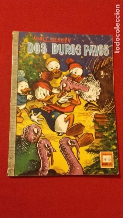 Tebeos: DUMBO 16 - DOS DUROS PAVOS - W. DISNEY - RUSTICA - Foto 1