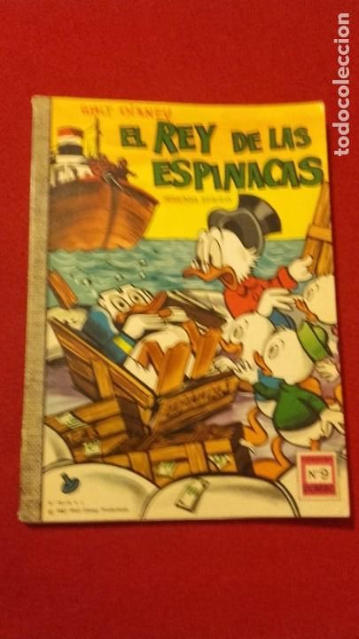 Tebeos: DUMBO 9 - ELREY DE LAS ESPINACAS - W. DISNEY - RUSTICA - Foto 1