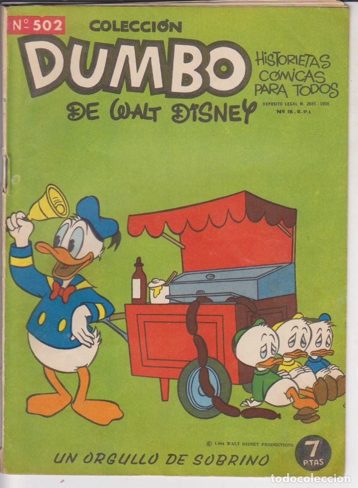Tebeos: COMIC COLECCION DUMBO N&ordm; 502 - Foto 1
