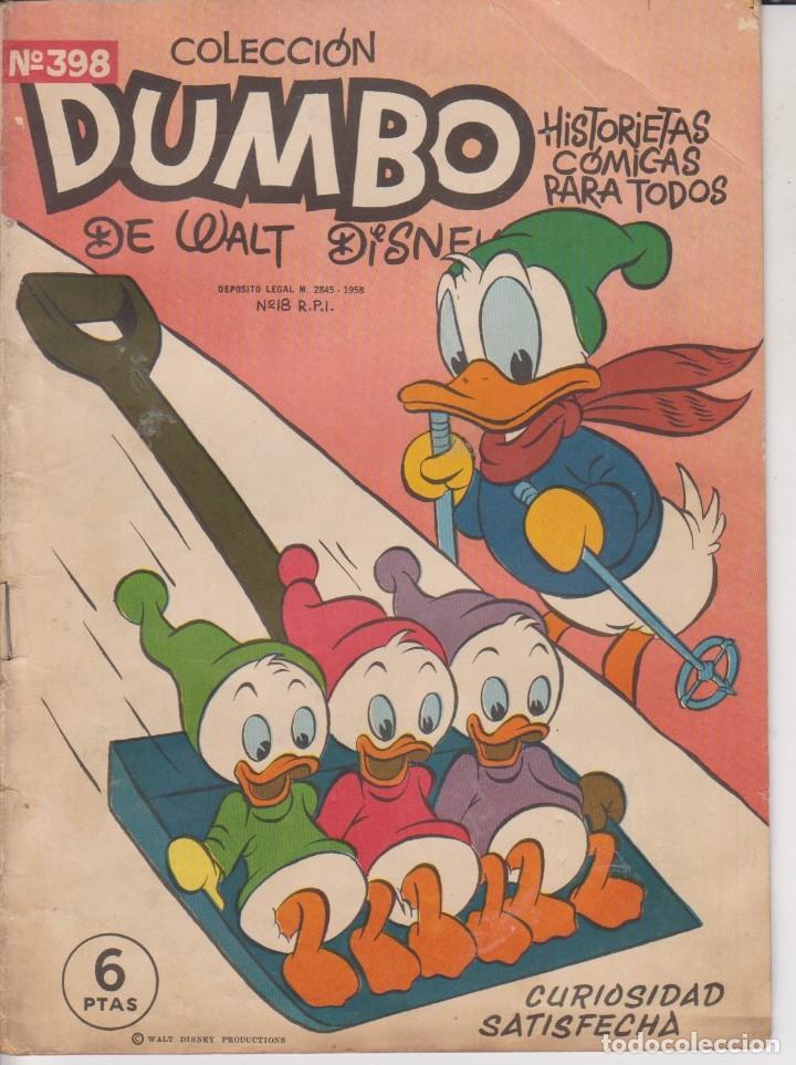 Tebeos: COMIC COLECCION DUMBO N&ordm; 398 - Foto 1