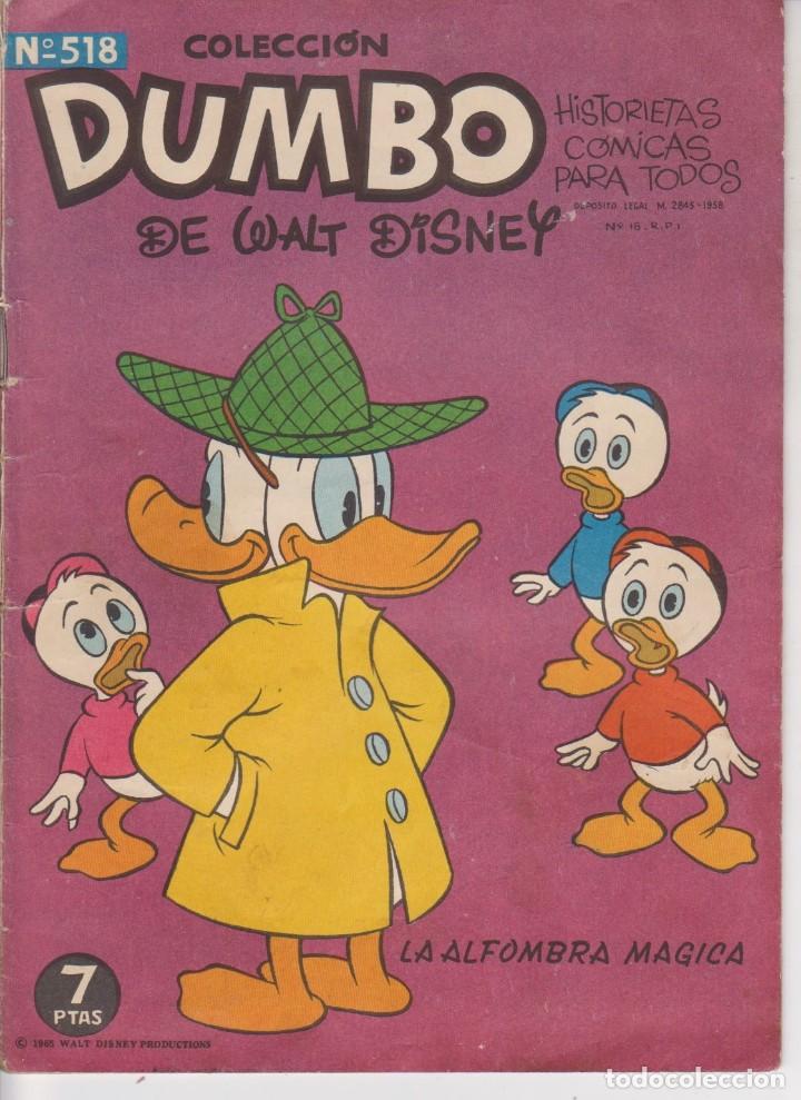 Tebeos: COMIC COLECCION DUMBO N&ordm; 518 - Foto 1