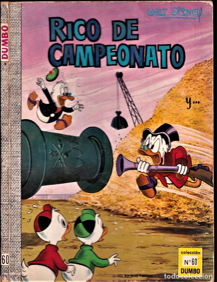 RICO DE CAMPEONATO Y.. - WALT DISNEY DUMBO Nº60 - 1971 (Tebeos y Comics - Ersa)
