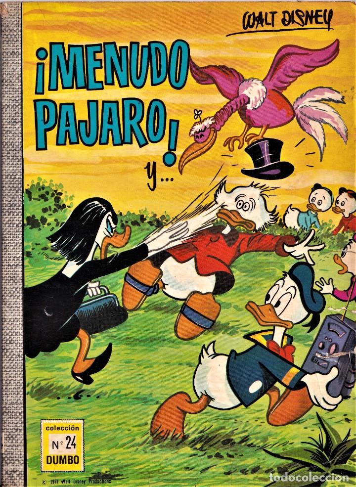 ¡MENUDO PAJARO! Y... - WALT DISNEY DUMBO Nº24 - 1974 (Tebeos y Comics - Ersa)
