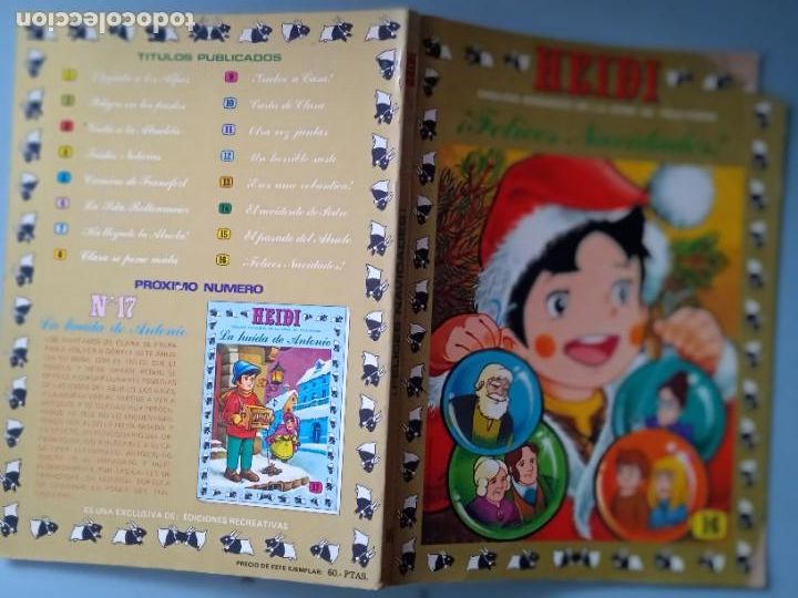 Tebeos: Heidi 16 Felices Navidades! - Foto 2