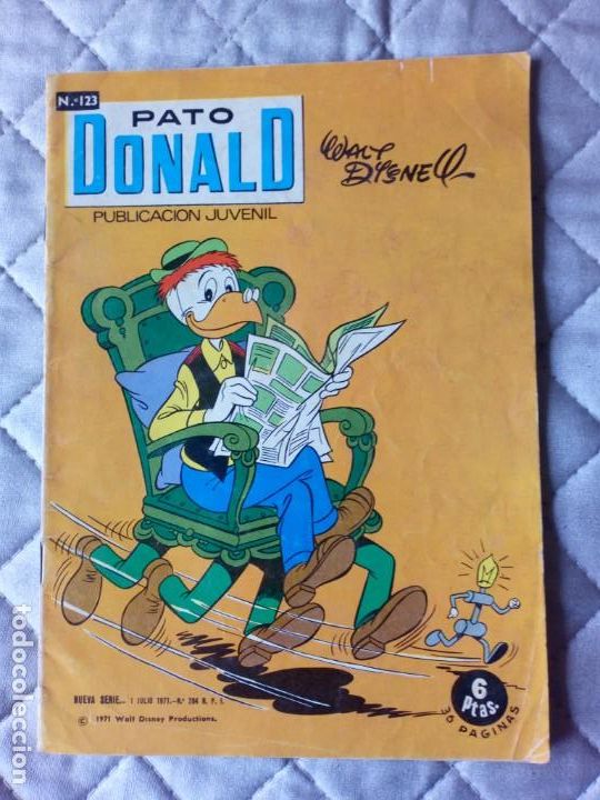 Tebeos: Pato Donald N&ordm; 123 ERSA - Foto 1